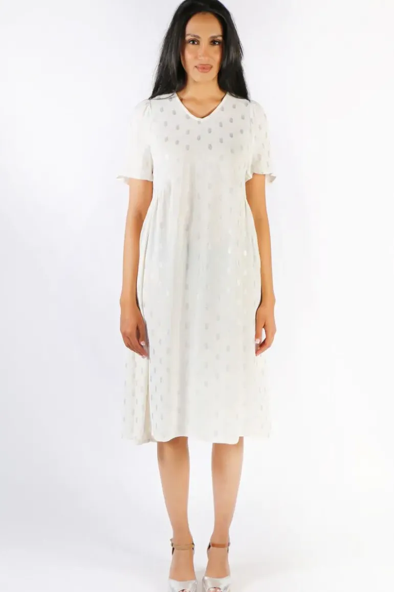 Masai Nen Dress In Cream