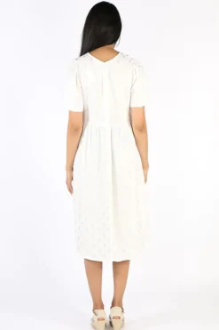 Masai Nen Dress In Cream