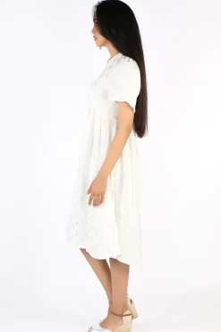 Masai Nen Dress In Cream