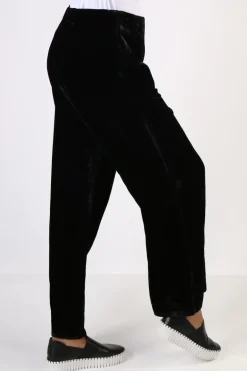 Masai Petule Velvet Pant In Black
