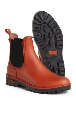 Mate Gumboot By Verbenas In Orange