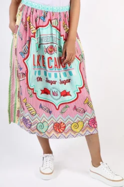 Me369 Vanessa Candy Skirt In Print