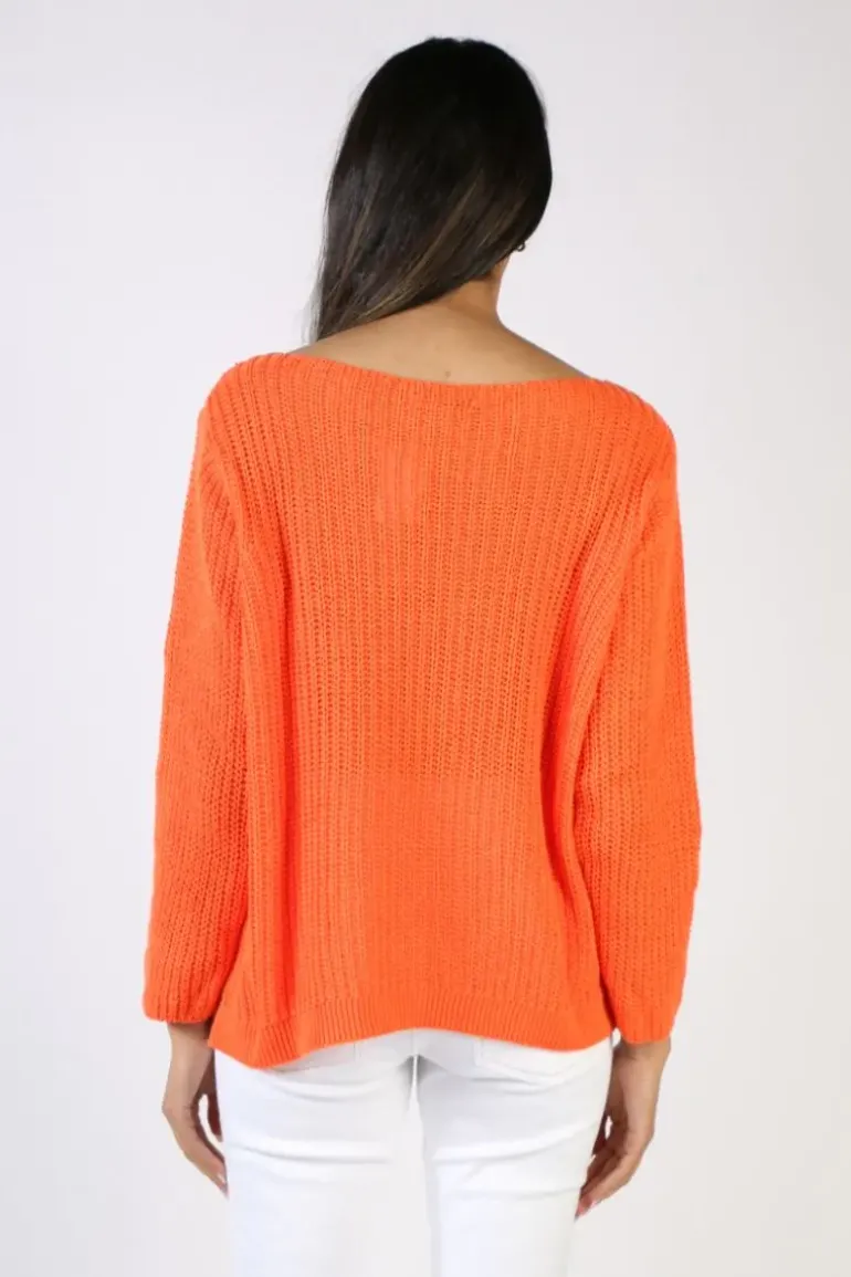 Milson Piper Jumper In Mandarin