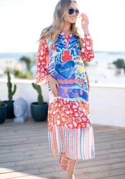Miss Goodlife Indie Grace Dress In Multi