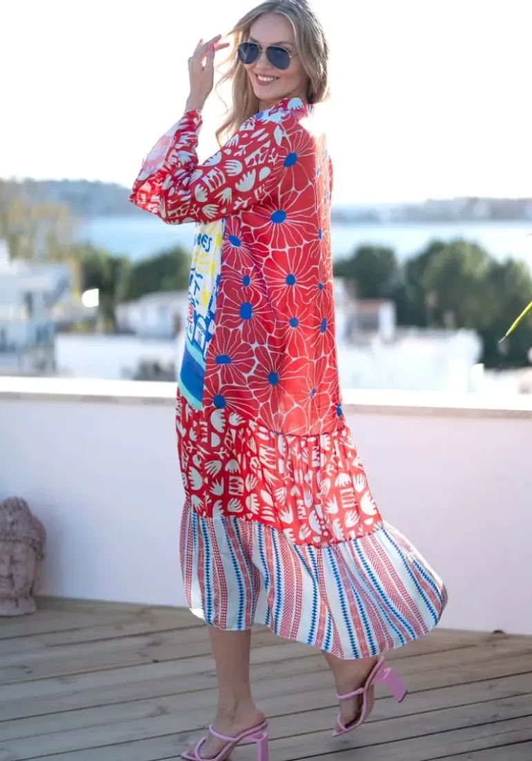 Miss Goodlife Indie Grace Dress In Multi