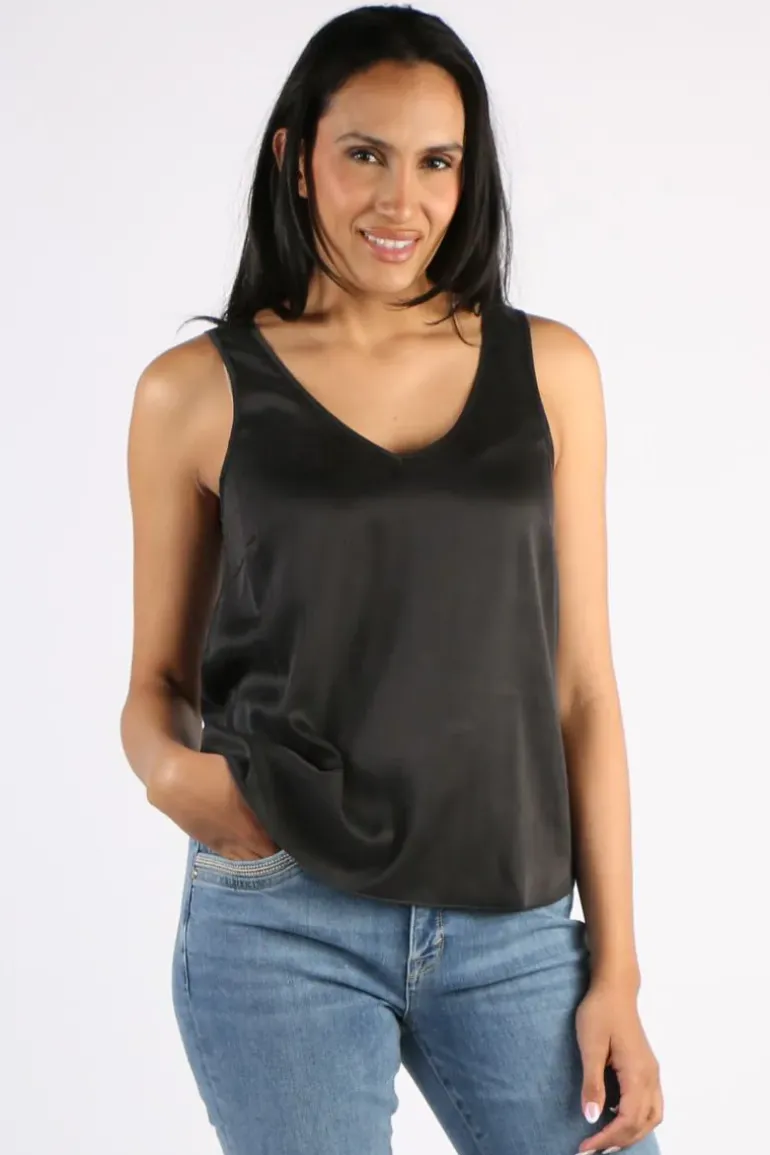 Mos Mosh Astrid Tank In Black