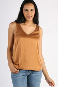 Mos Mosh Astrid Tank In Tan
