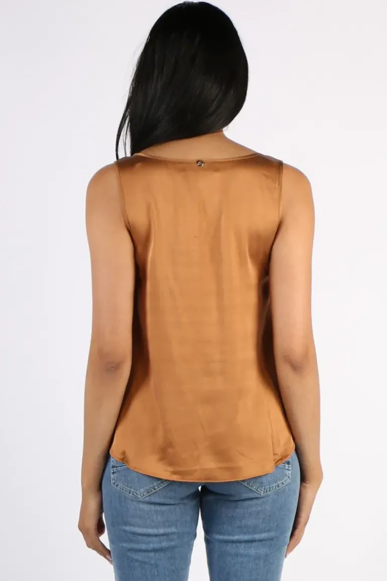Mos Mosh Astrid Tank In Tan
