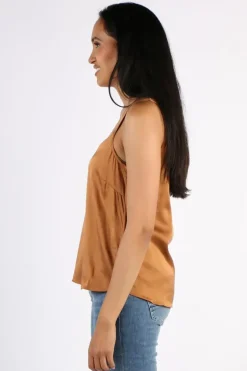 Mos Mosh Astrid Tank In Tan