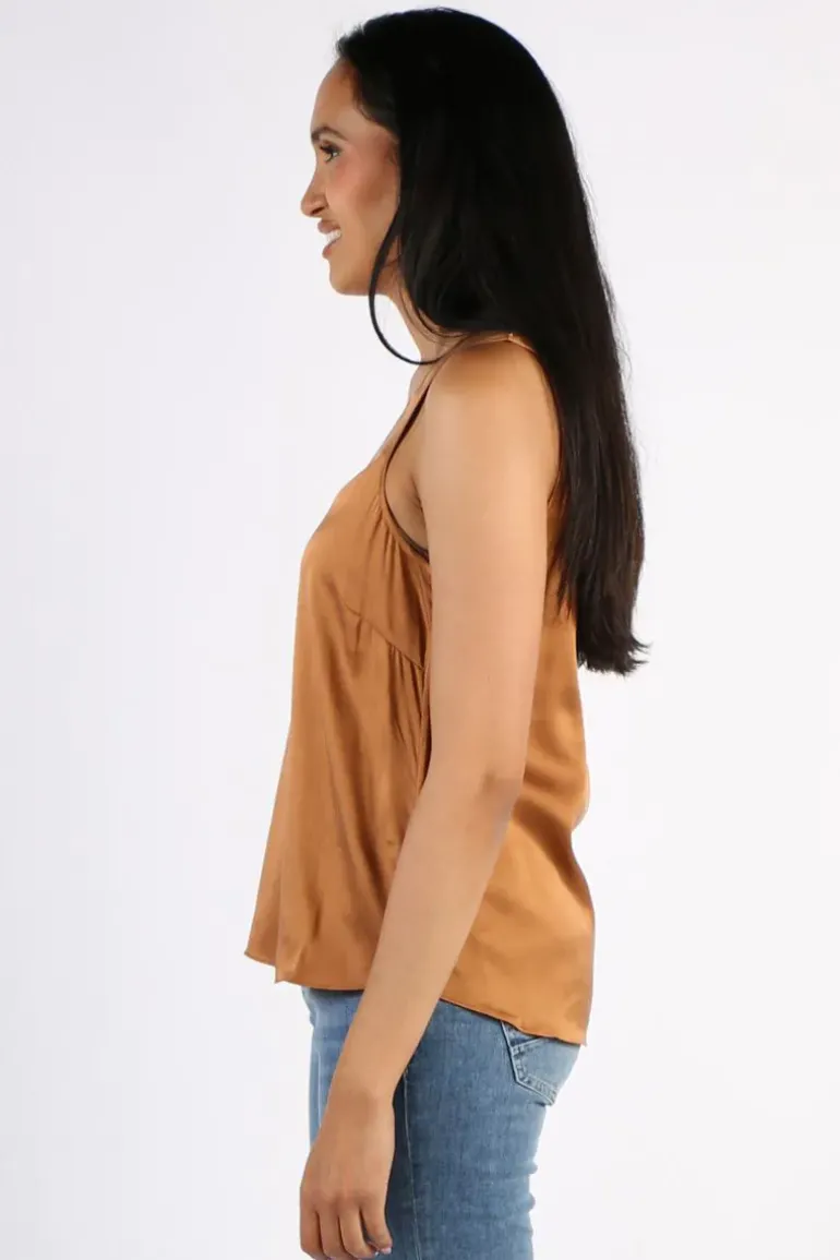 Mos Mosh Astrid Tank In Tan