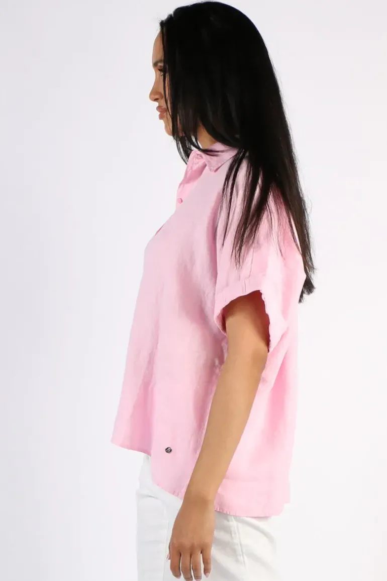 Mos Mosh Aven Shirt In Pink