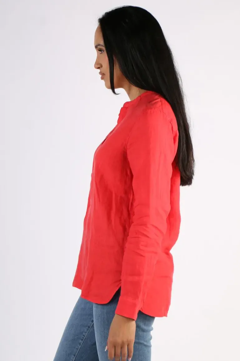 Mos Mosh Danna Shirt In Tomato