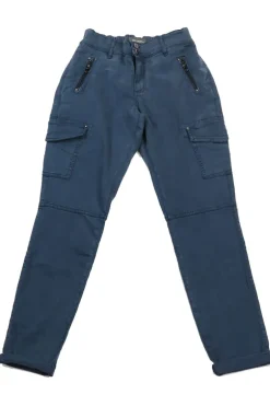 Mos Mosh Gilles Cargo Pant In Blue