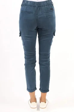 Mos Mosh Gilles Cargo Pant In Blue