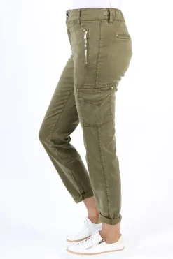 Mos Mosh Gilles Timaf Cargo Pant In Olive