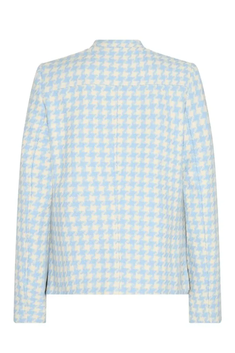 Mos Mosh Iris Ester Jacket In Sky Check