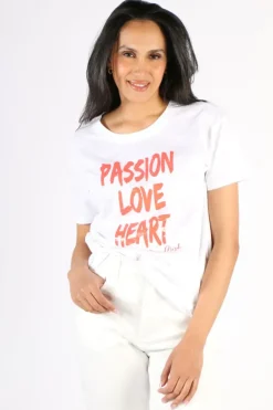 Mos Mosh Passion Love Tami Tee In White
