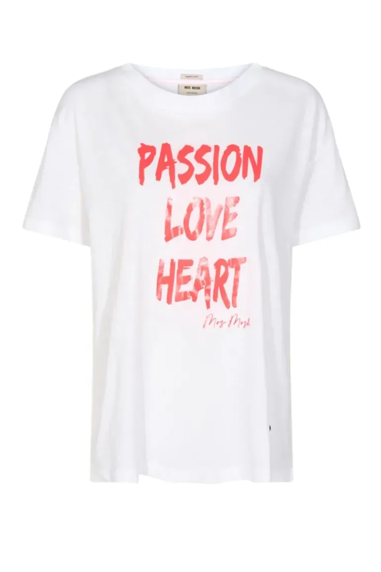 Mos Mosh Passion Love Tami Tee In White