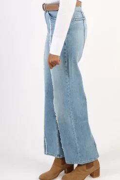 Mos Mosh Relee Flare Jeans In Denim