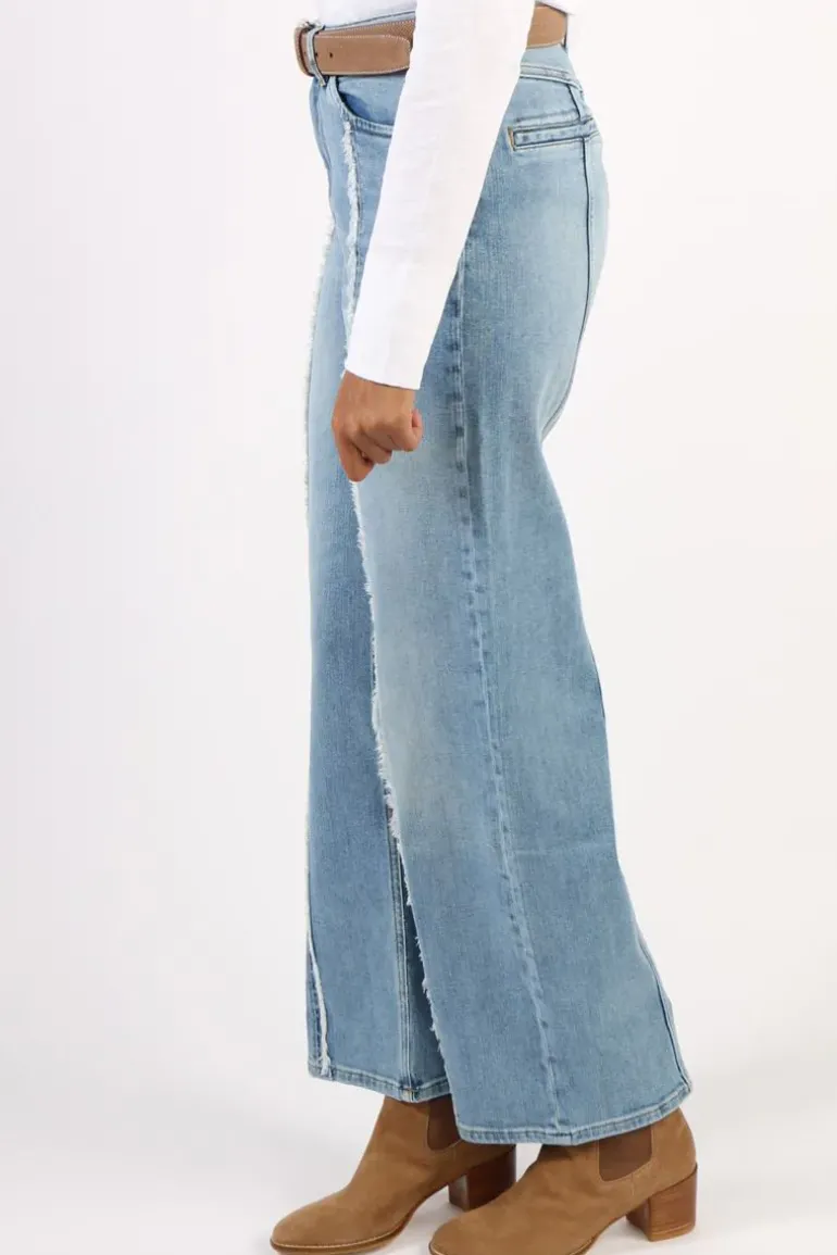 Mos Mosh Relee Flare Jeans In Denim