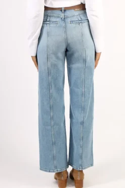 Mos Mosh Relee Flare Jeans In Denim