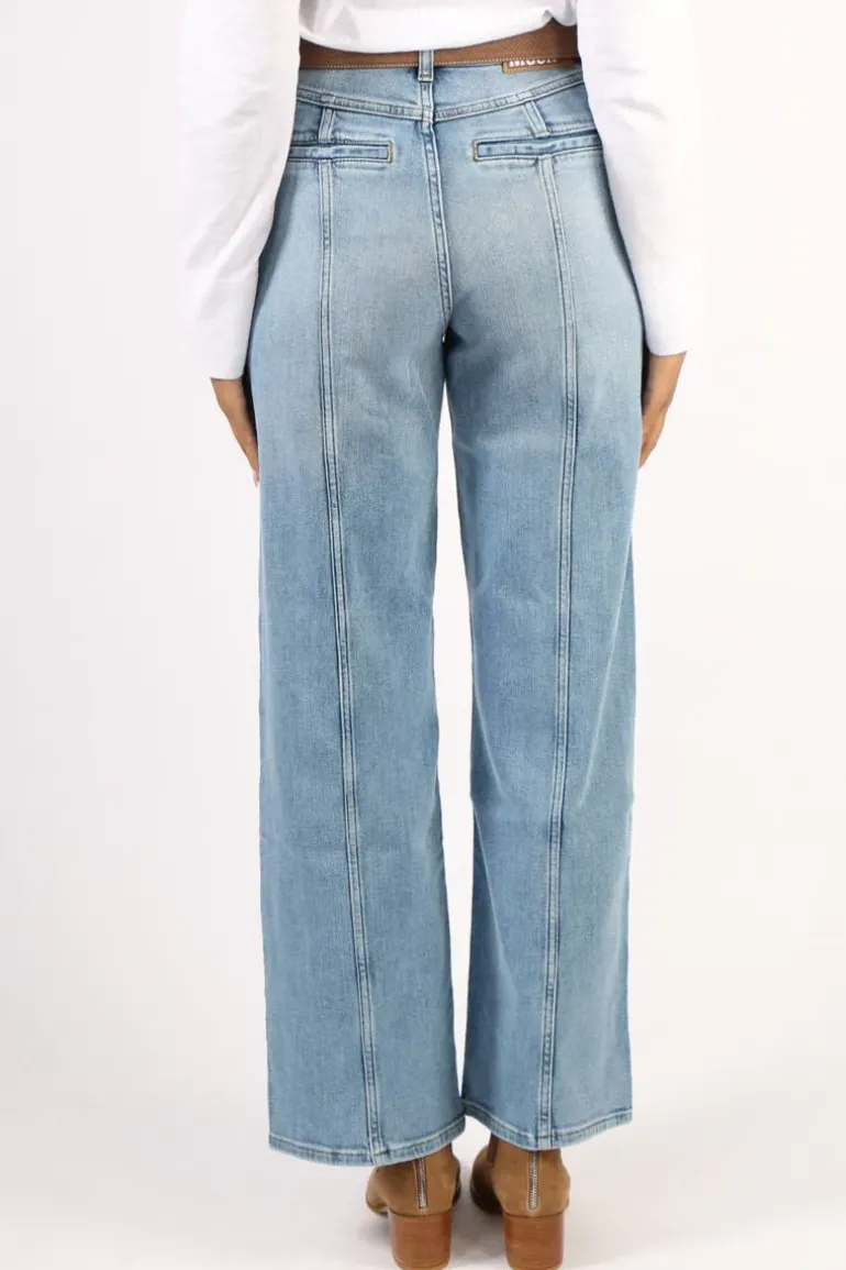 Mos Mosh Relee Flare Jeans In Denim