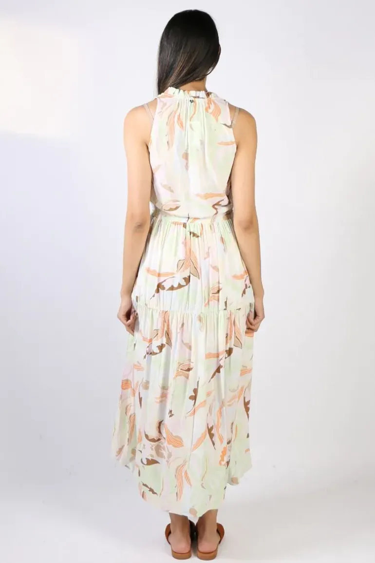 Mos Mosh Sabri Cosmos Print Dress