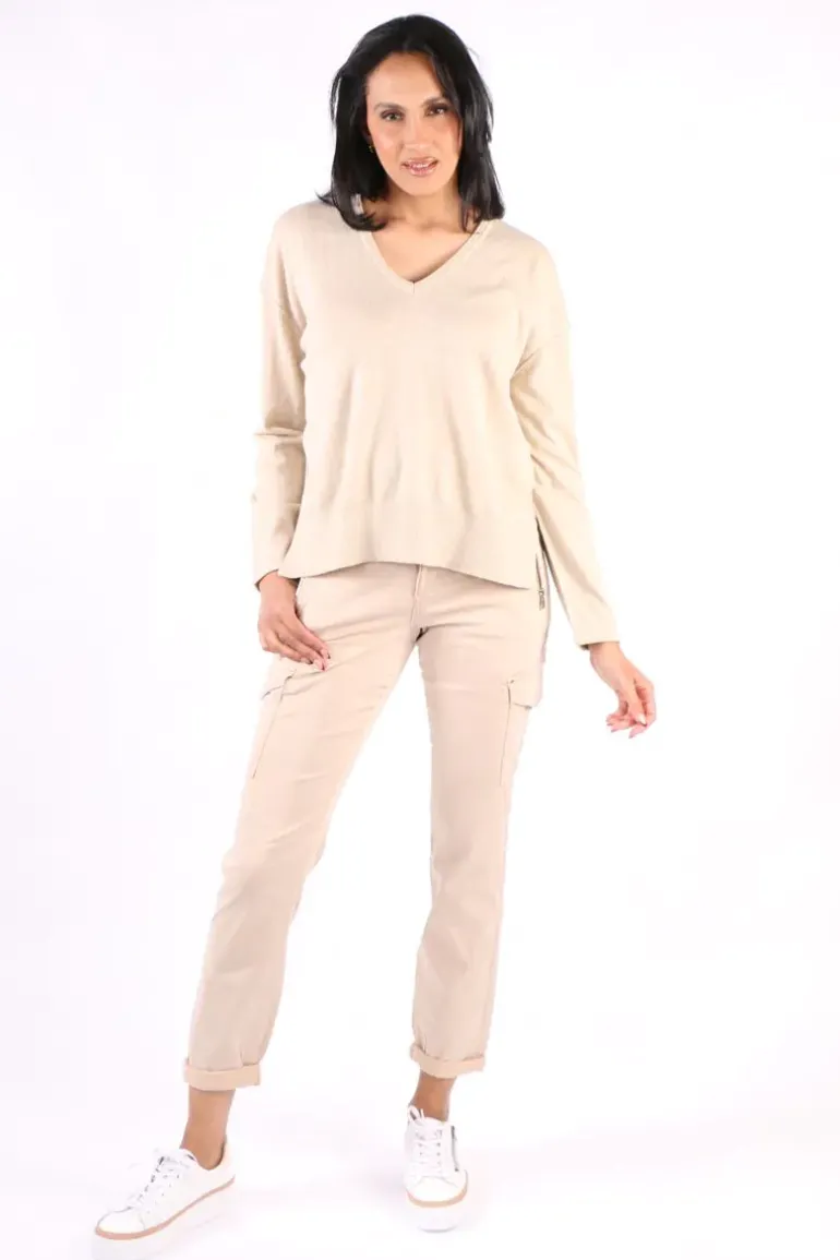 Mos Mosh Tani Wyn Jumper In Cement