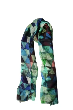 Namaskar Stained Glass Scarf In Multi
