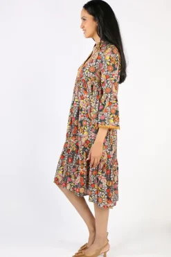 Naudic Beatrix Heather Dress In Print