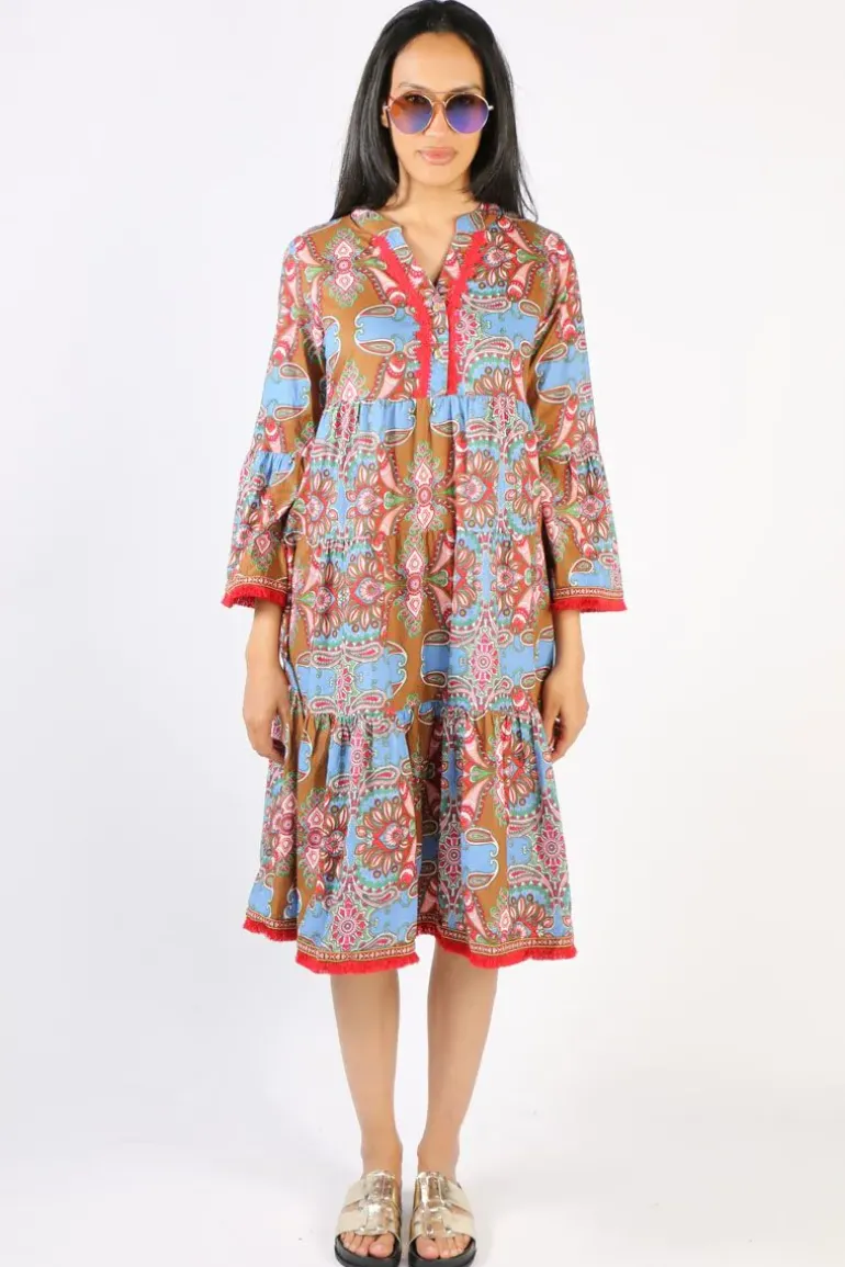 Naudic Granada Heather Dress In Print