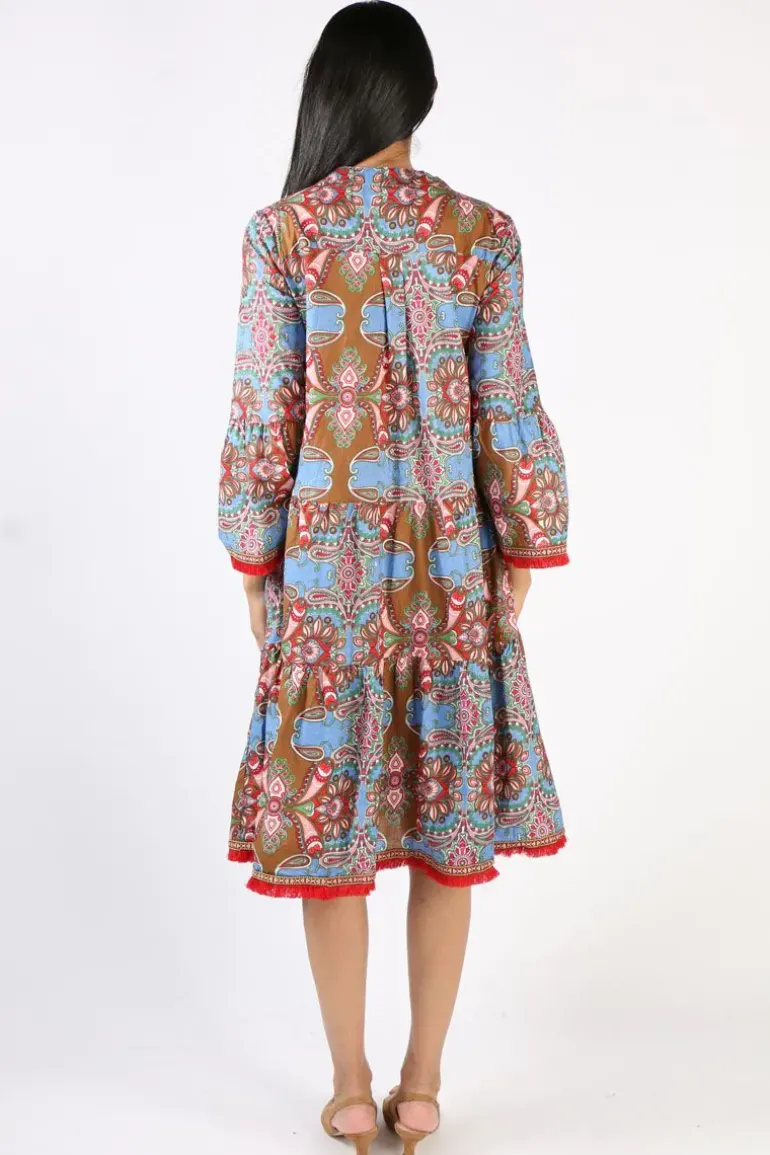 Naudic Granada Heather Dress In Print