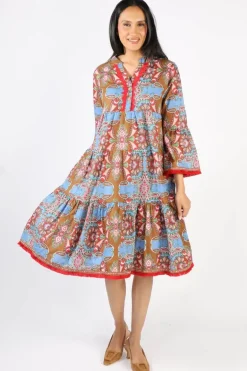 Naudic Granada Heather Dress In Print