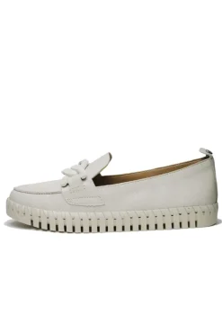 Neo By Nu Ziza Flat Chain Loafer In Natural