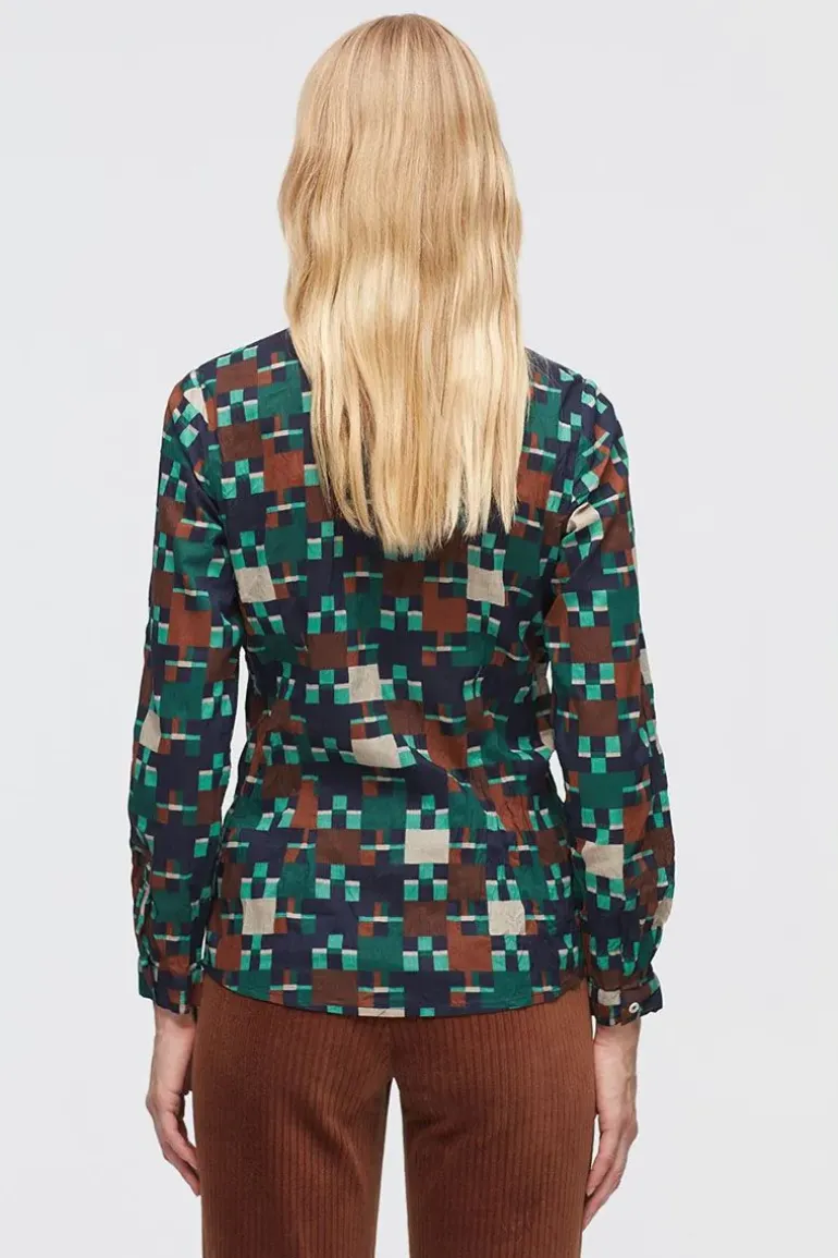 Nice Things Patch Shirt In Print