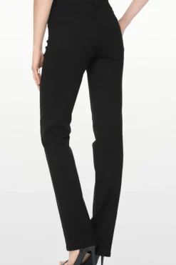 NYDJ Marilyn Straight Jeans In Black