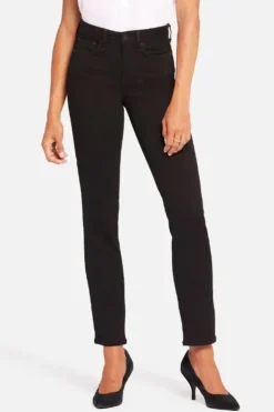 NYDJ Sheri Slim Jeans In Black