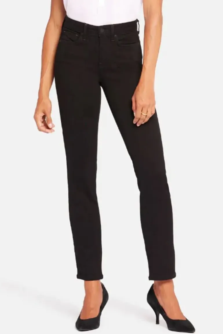 NYDJ Sheri Slim Jeans In Black