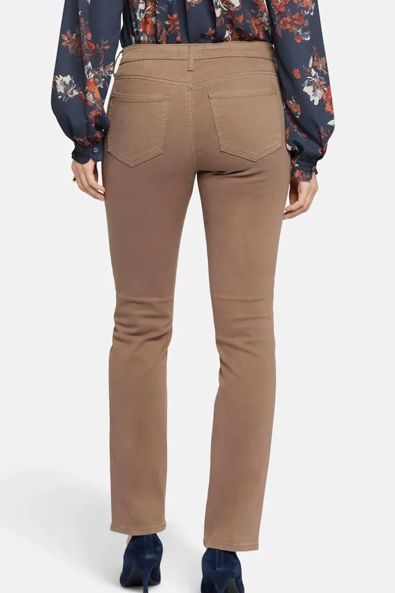 NYDJ Sheri Slim Jean In Incense Brown