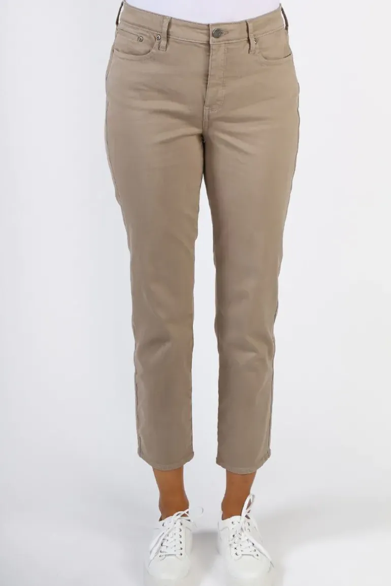 NYDJ Stella Tapered Ankle Jean In Saddlewood