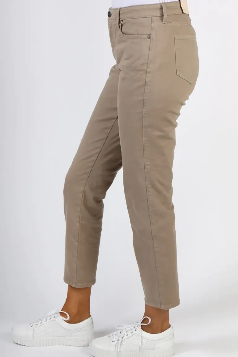 NYDJ Stella Tapered Ankle Jean In Saddlewood