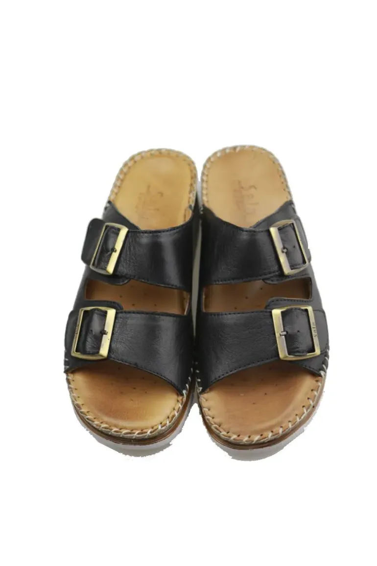 Oasis Sandal By Sala In Black