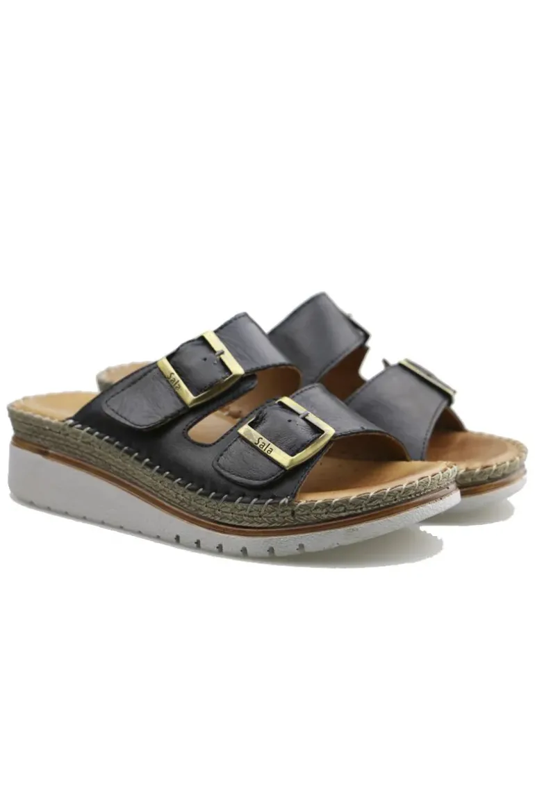 Oasis Sandal By Sala In Black