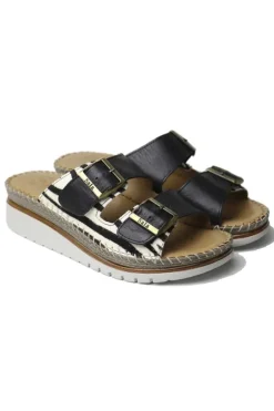 Oasis Sandal By Sala In Zebra
