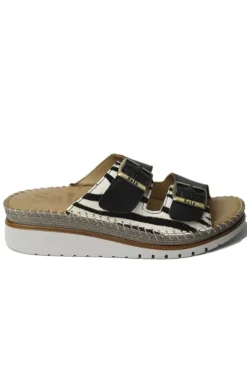 Oasis Sandal By Sala In Zebra