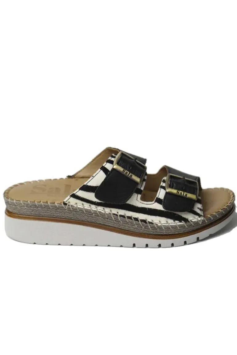 Oasis Sandal By Sala In Zebra
