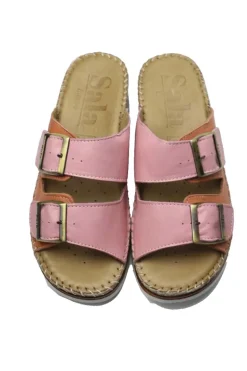 Oasis Wedge Sandal By Sala In Multi