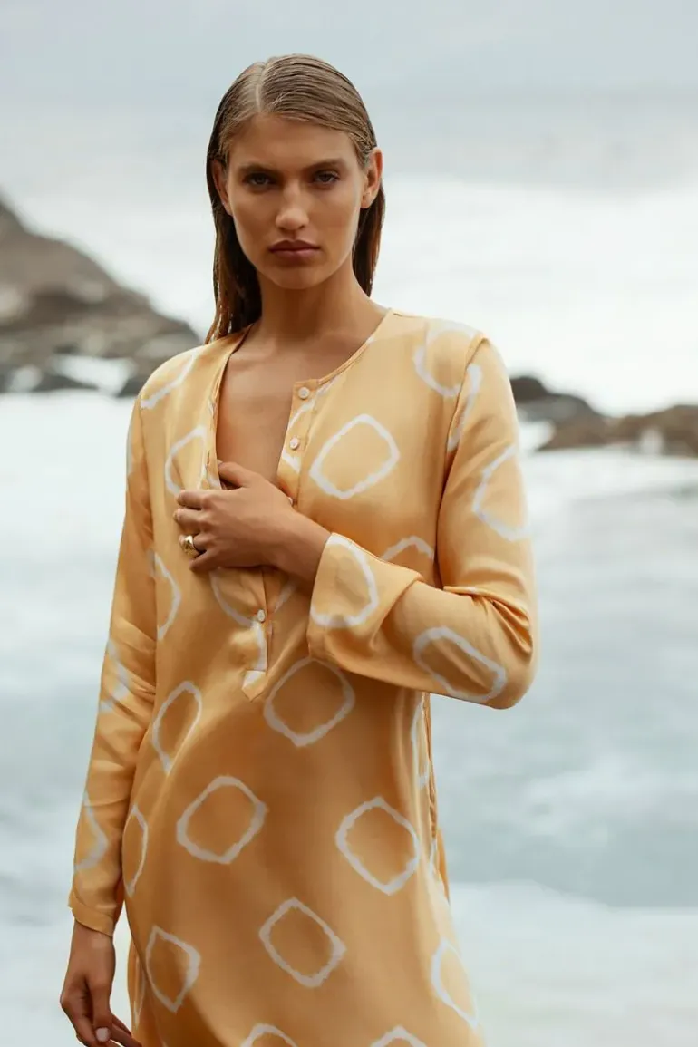 One Season Atlas Llew Maxi Dress In Sand