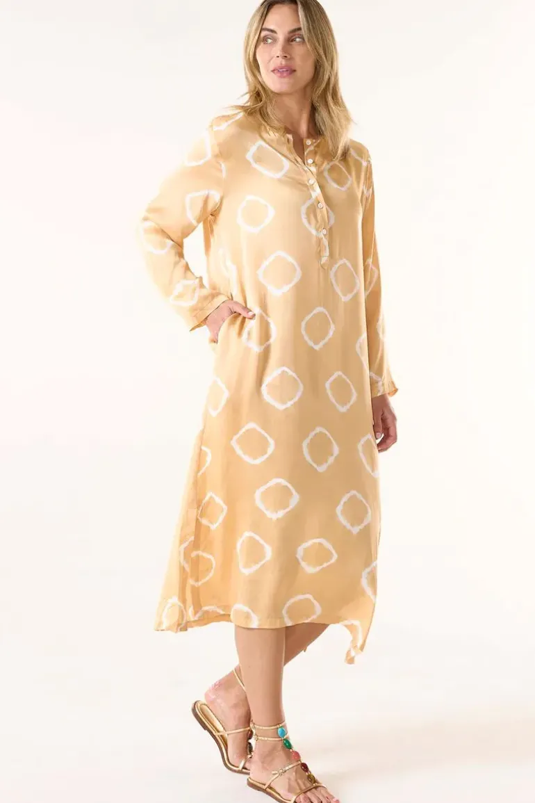 One Season Atlas Llew Maxi Dress In Sand