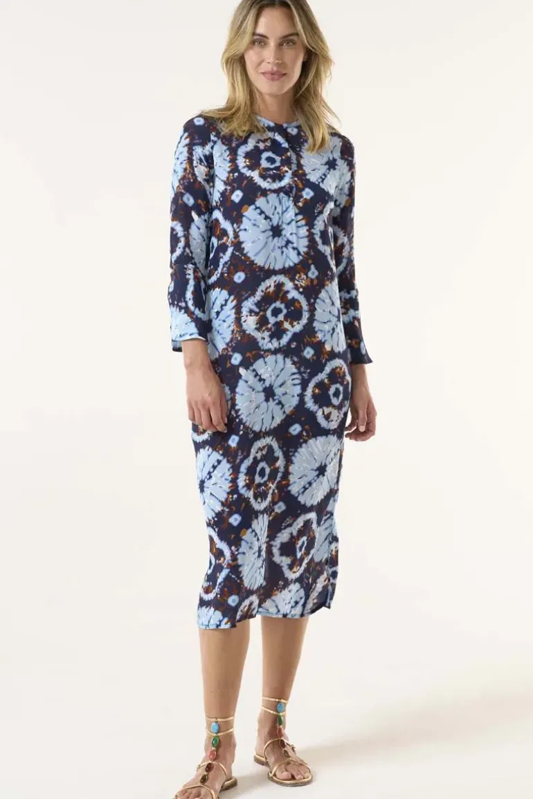 One Season Comogli Genie Dress In Navy